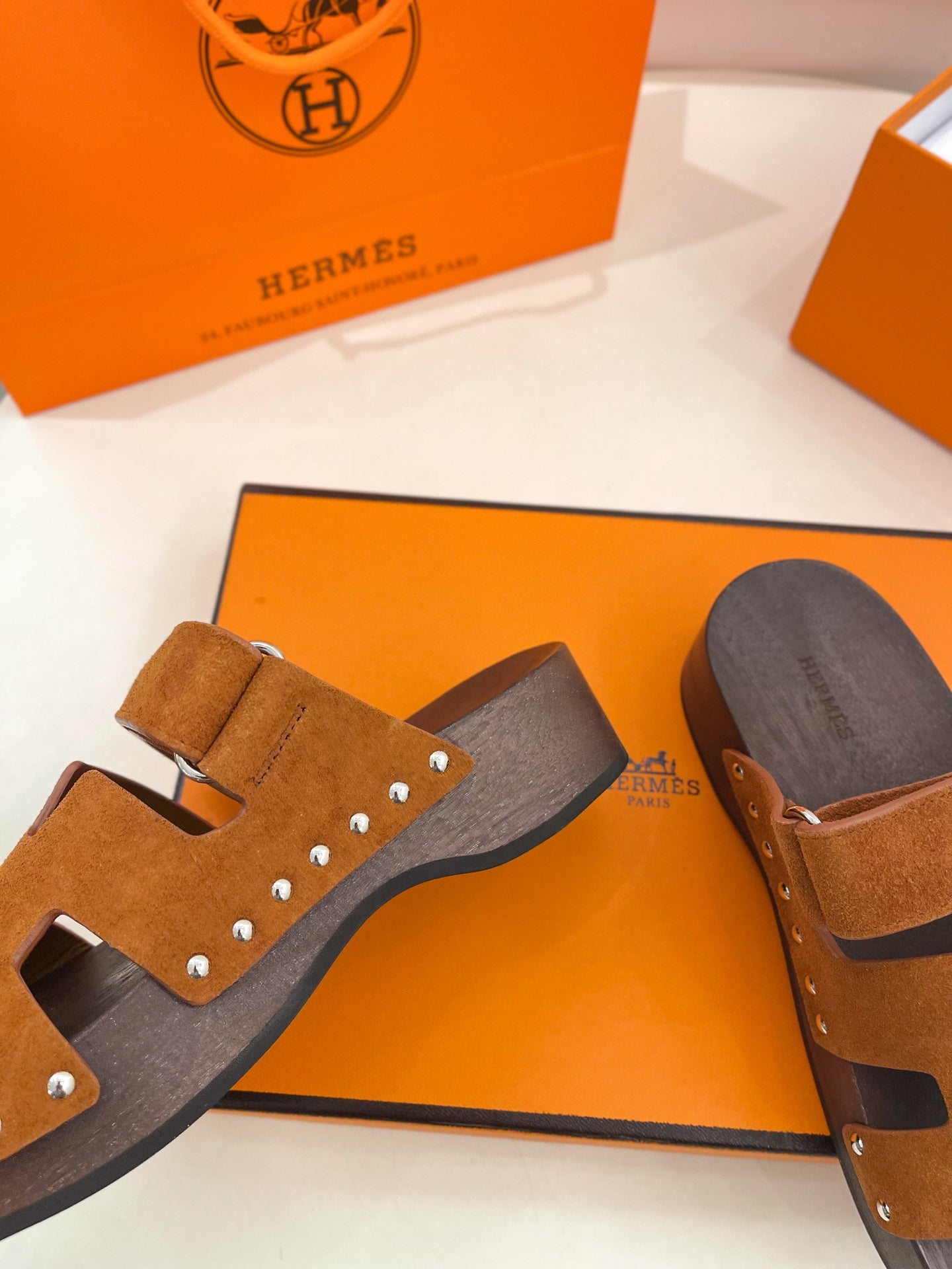 KOS CLOG IN BRONZE BROWN SUEDE、mysite、Cacoeks