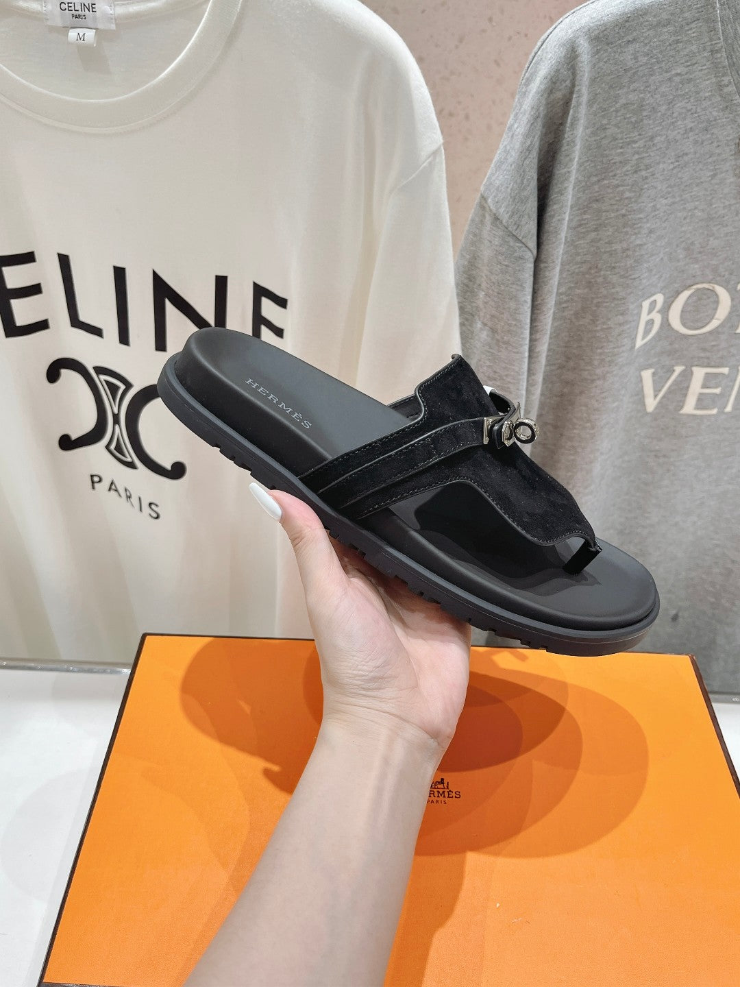 EMPIRE SANDAL BLACK SUEDE、mysite、Cacoeks