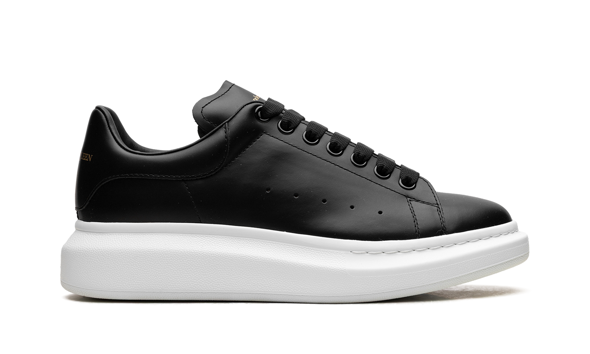 Alexander Mcqueen Oversized Lace-up Sneakers "Black/Pop-Black"、mysite、Cacoeks