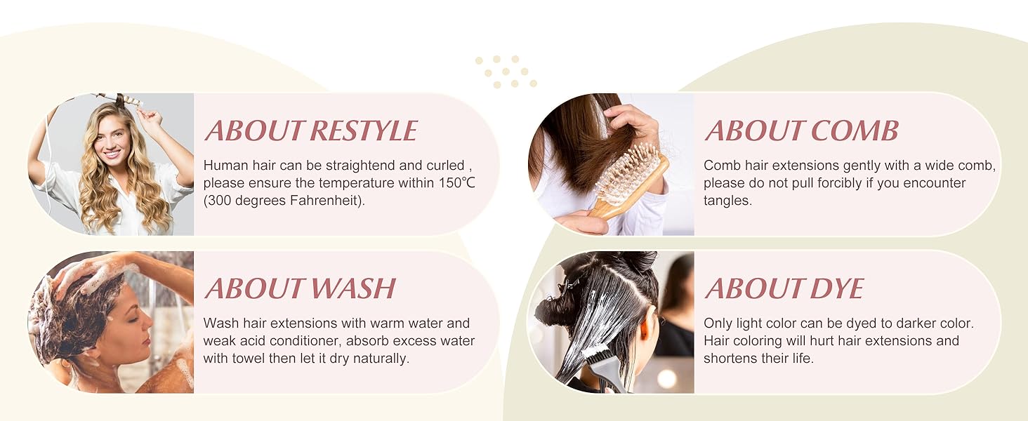 short clip in hair extensions