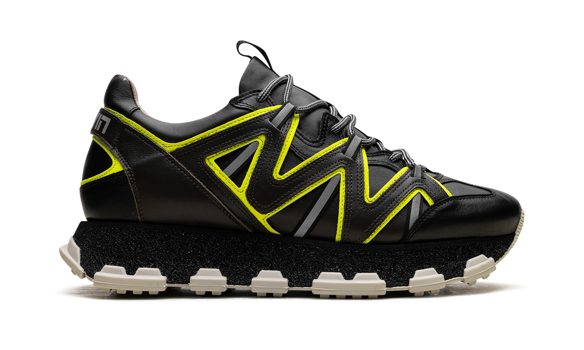 Lightning Leather Sneakers "Black"、mysite、Cacoeks