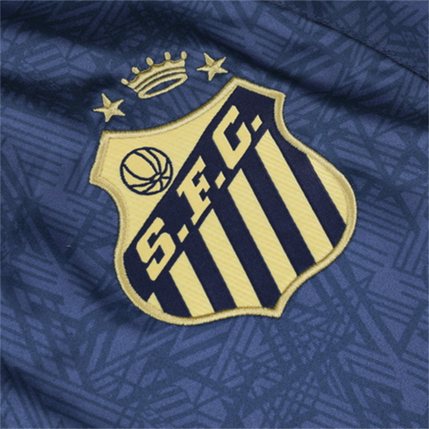 foot-Santos 24-25 Long Sleeve Training Set - Deep Blue