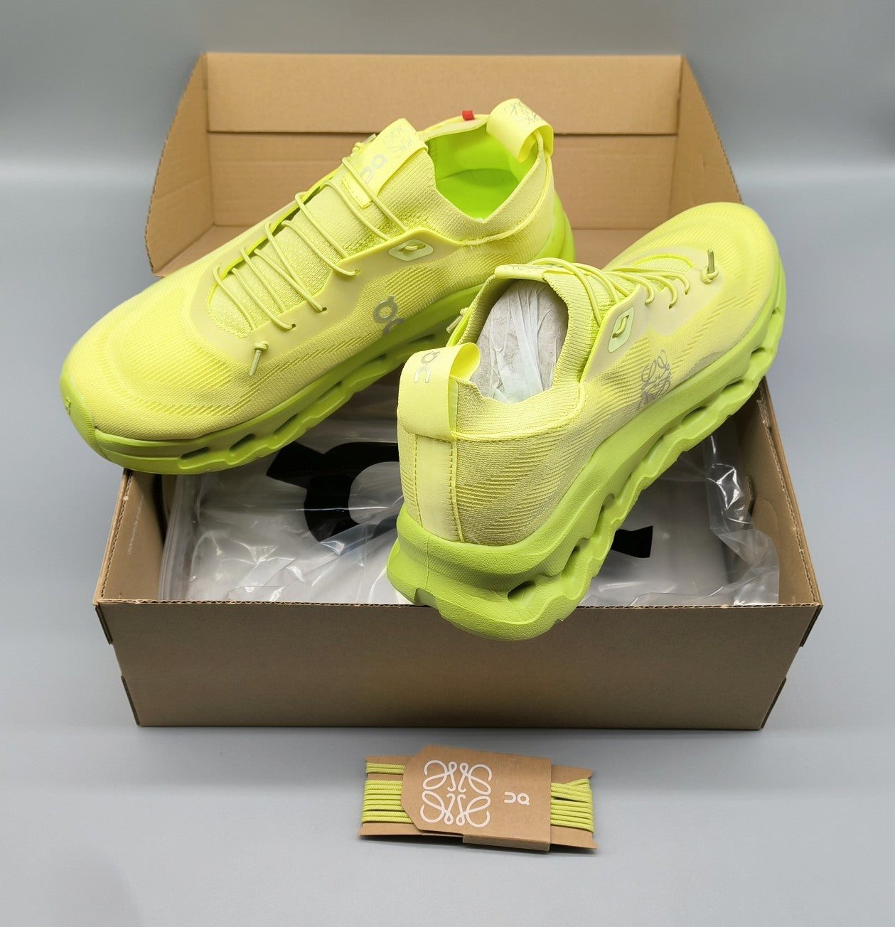 LW CLOUDTILT SNEAKER NEON GREEN POLYESTER、mysite、Cacoeks