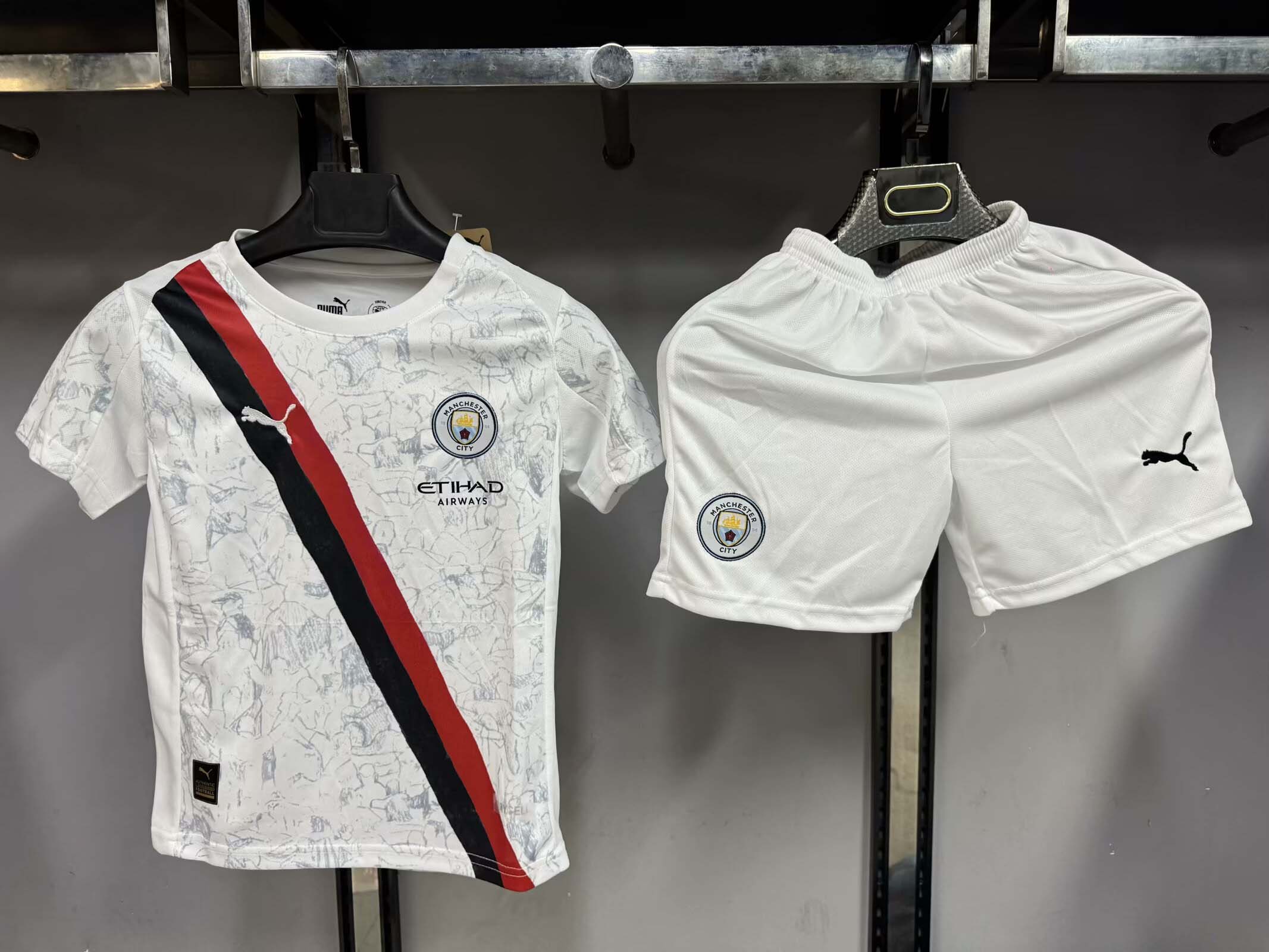 2025/2026 Manchester City Away Football Shirt 1:1 Thai Quality Kids Size:football jersey mysite: unitedjerseyfootball 邓江浪:football
