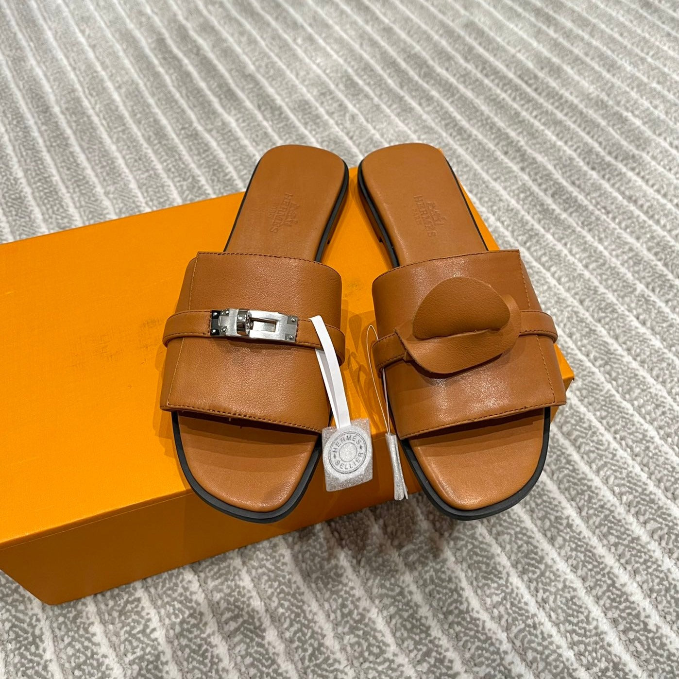 GABRIEL SANDAL CARAMEL CALFSKIN、mysite、Cacoeks