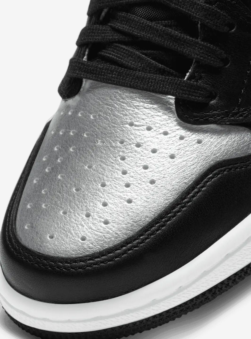 Air Jordan 1 Retro High Silver Toe、JORDAN、Cacoeks