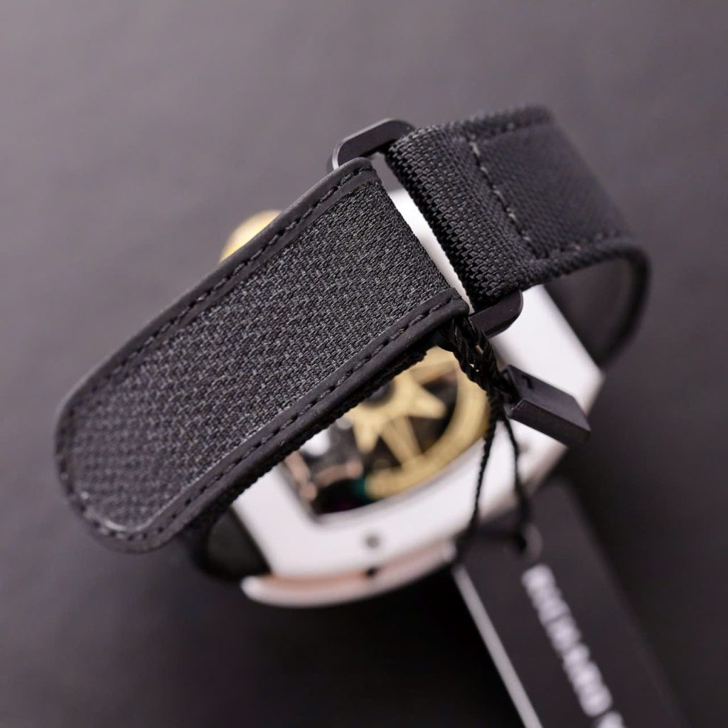 Đồng Hồ Richard Mille Replica 11 RM88 Smiley Dây Vải Nato 42mm (1)