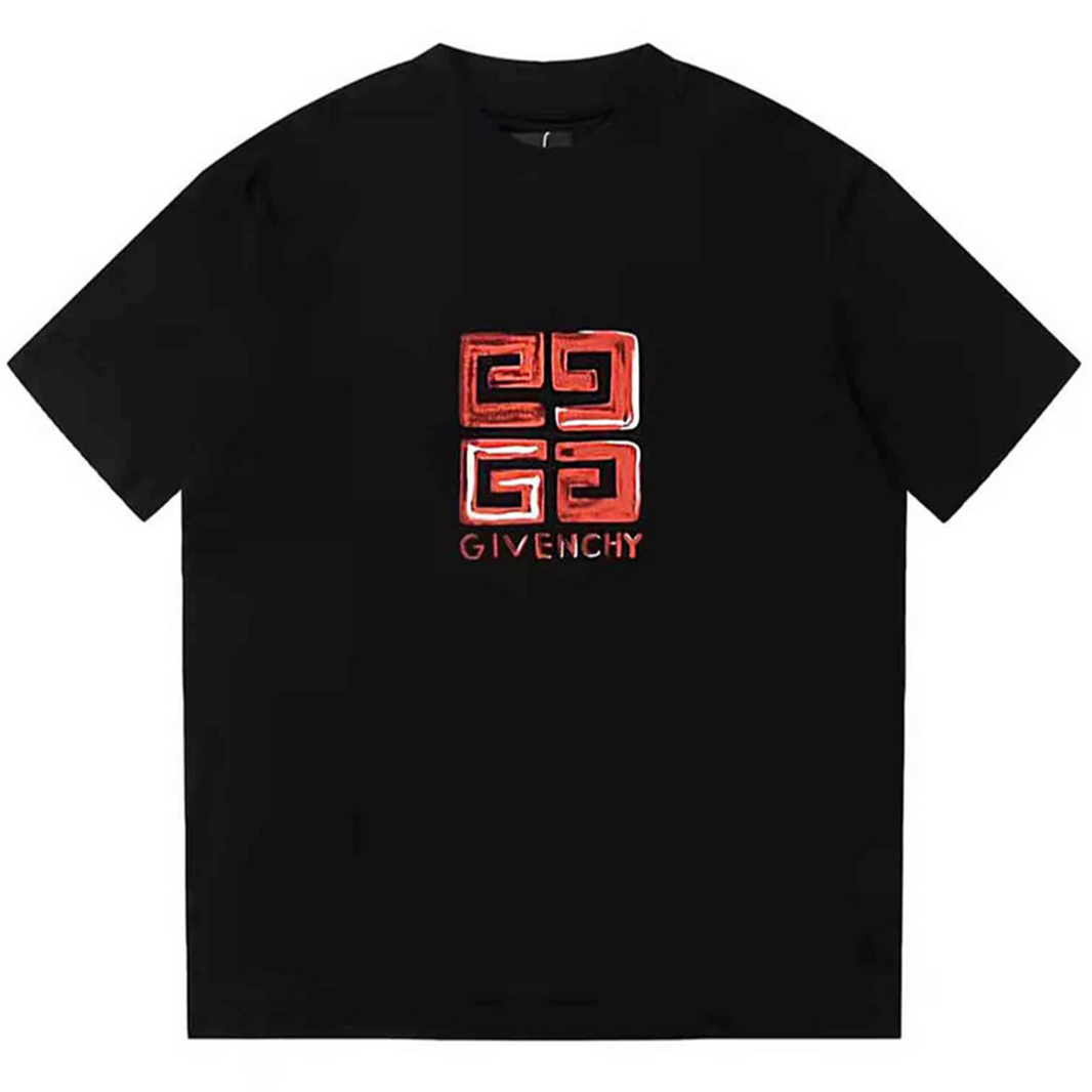 Givenchy 4G Multicolor T-Shirt Black/Red Slim Fit、mysite、Cacoeks