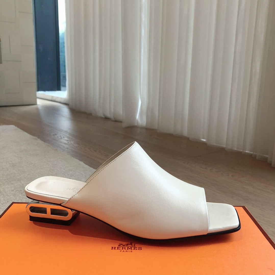 ICONIQUE 25 SANDAL WHITE CALFSKIN、mysite、Cacoeks
