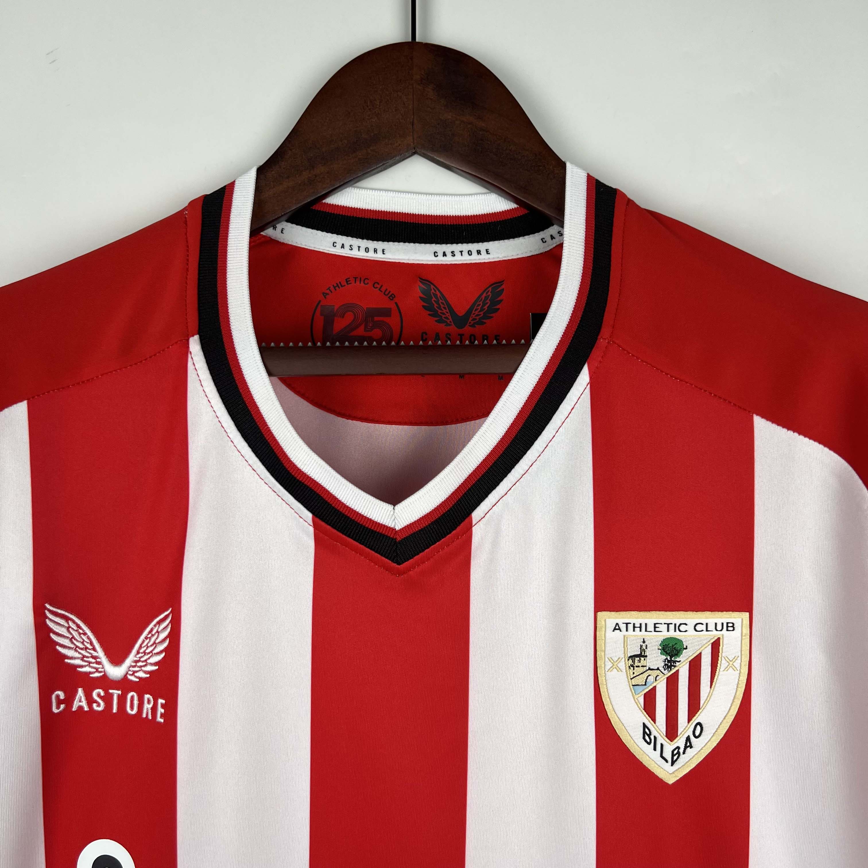 2023/2024 Athletic Bilbao Home Football Shirt 1:1 Thai Quality:football jersey mysite: unitedjerseyfootball 邓江浪:football