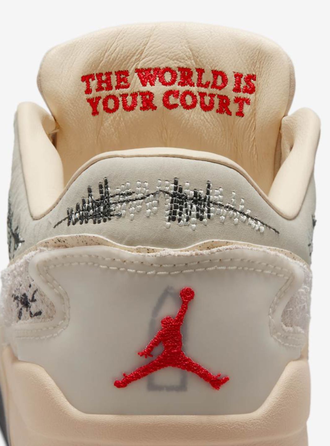 Air Jordan Flight Court Who Decides War Coconut Milk、JORDAN、Cacoeks