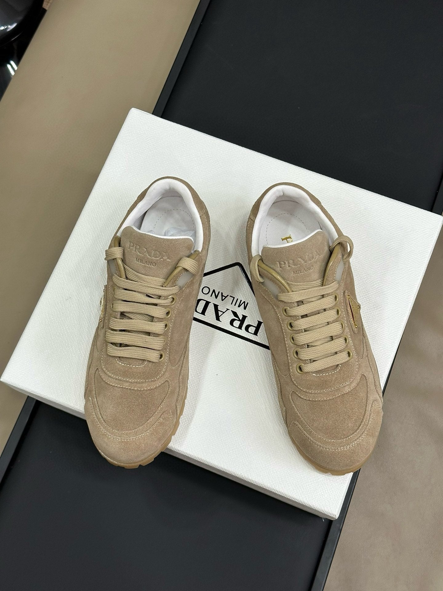 PRA TRAIL FADED SUEDE SNEAKERS TORTILLA、mysite、Cacoeks