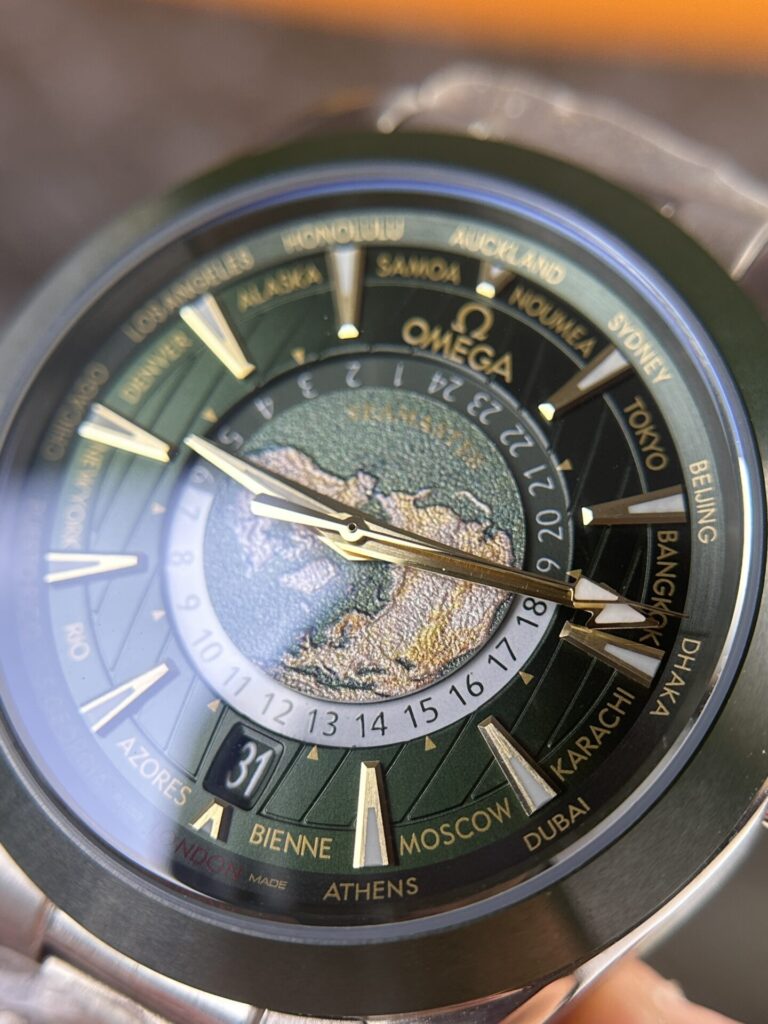 Đồng Hồ Omega Seamaster Aqua Terra Rep 11 Màu Xanh Lá Cây 43mm (1)
