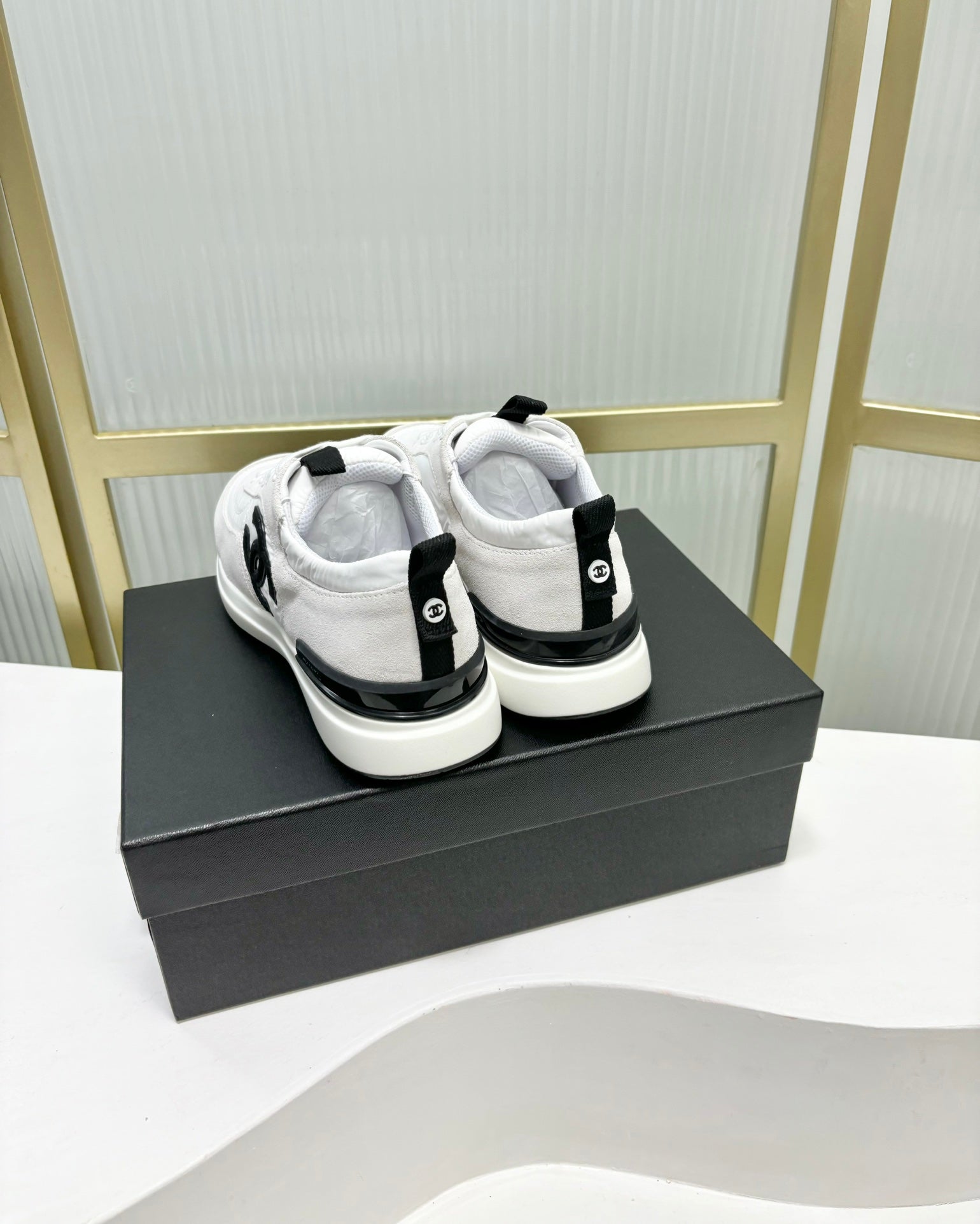 SNEAKER IN WHITE MIX GREY SUEDE、mysite、Cacoeks