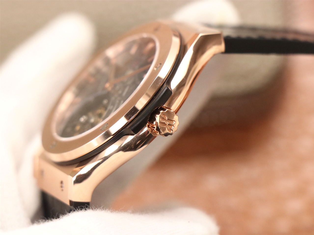 Hublot Classic Fusion Skeleton Tourbillon 505.OX.0180.LR 45mm-fasswatch