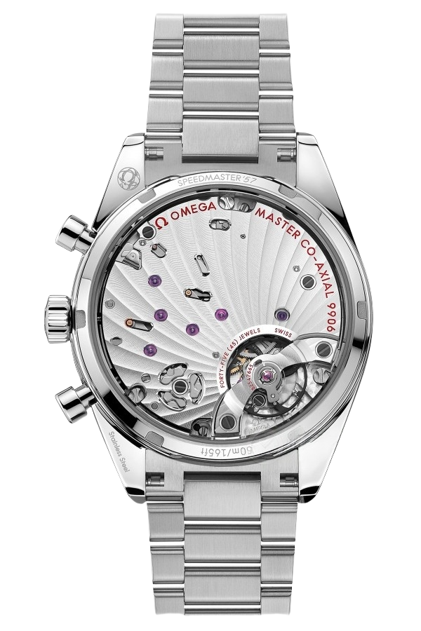 Omega Speedmaster Ref. 332.10.41.51.10.001 Super Clone Watch – Blue Dial Leather Strap Fake Replica