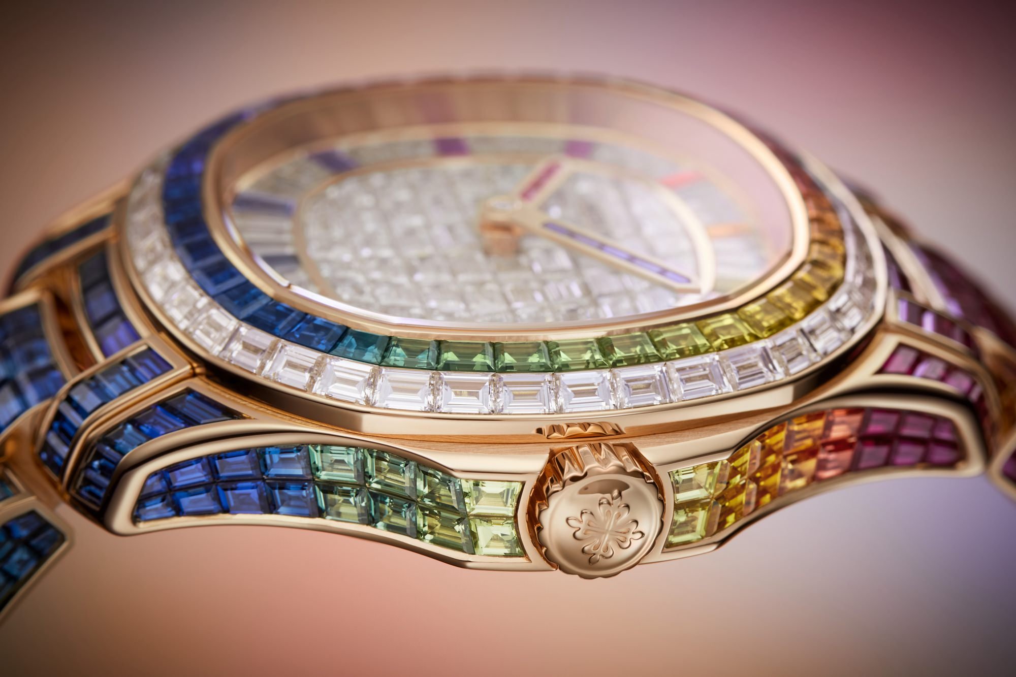 Patek Philippe Aquanaut Luce Rainbow Minute Repeater Haute Joaillerie