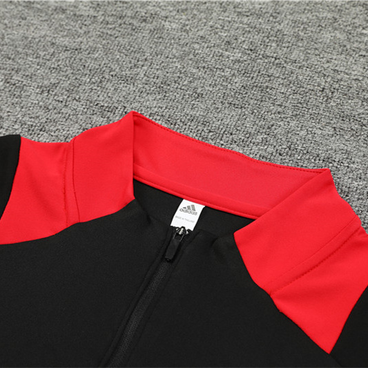 Higojerseys-Bayern Munich 24-25 Long Sleeve Training Set - Black