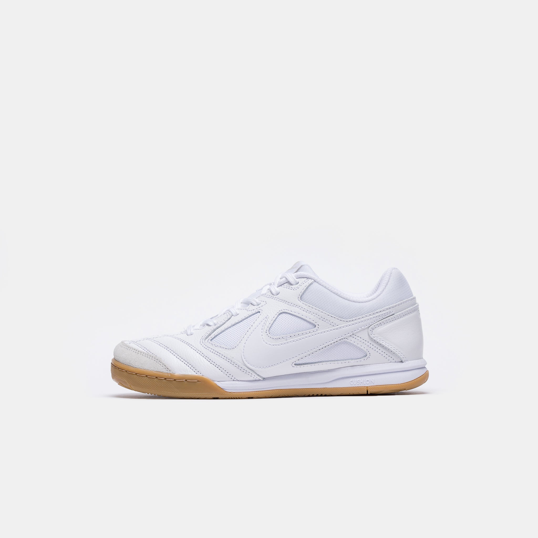 Gato Sneaker in White/Gum Light Brown