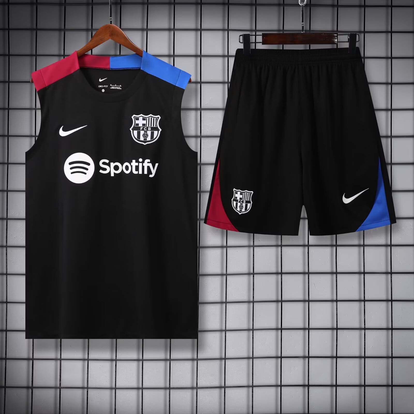 2024/2025 Barcelona Sleeveless Training Wear Football Shirt 1:1 Thai Quality:football jersey mysite: unitedjerseyfootball 邓江浪:football