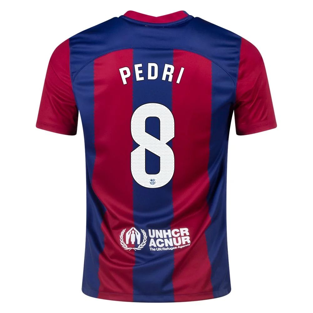 23/24 Barcelona #8 Pedri Home Jersey-mysite Custom Football Kit- Nextkits