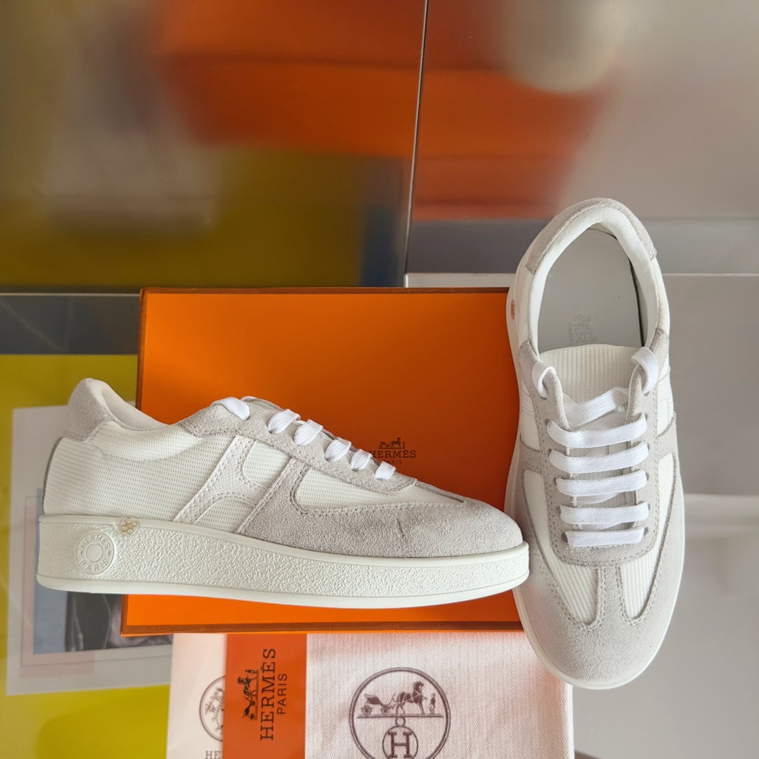 BOOMERANG SNEAKERS LIGHT GRAY MIX WHITE SUEDE、mysite、Cacoeks