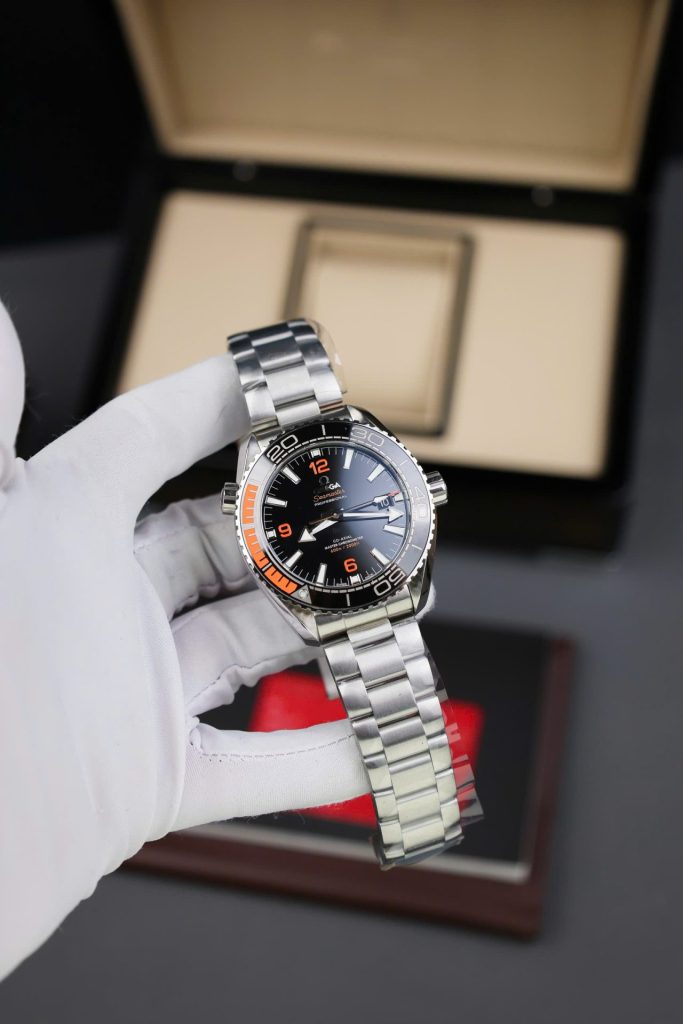 Đồng Hồ Omega Seamaster Planet Ocean Replica 11 Dây Kim Loại 43 (2)