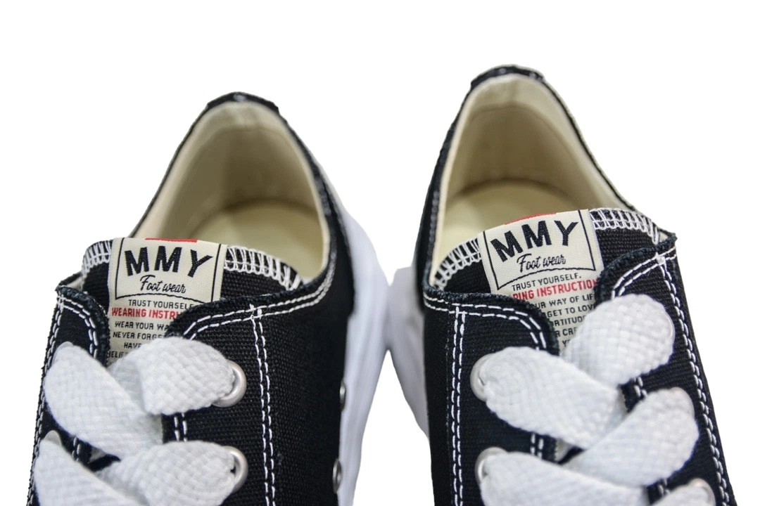 Maison Mihara Yasuhiro Hank OG Sole Canvas Low-top Sneaker Black、mysite、Cacoeks