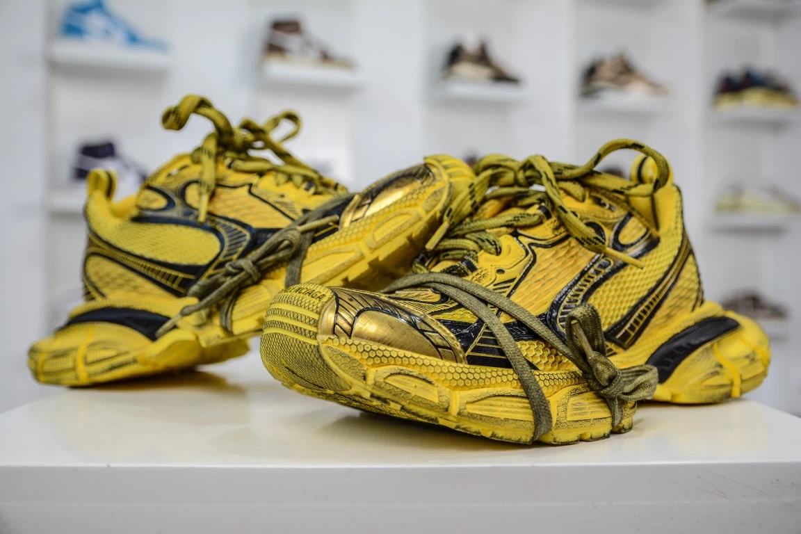 Balenciaga 3XL Trainer in Yellow、mysite、Cacoeks