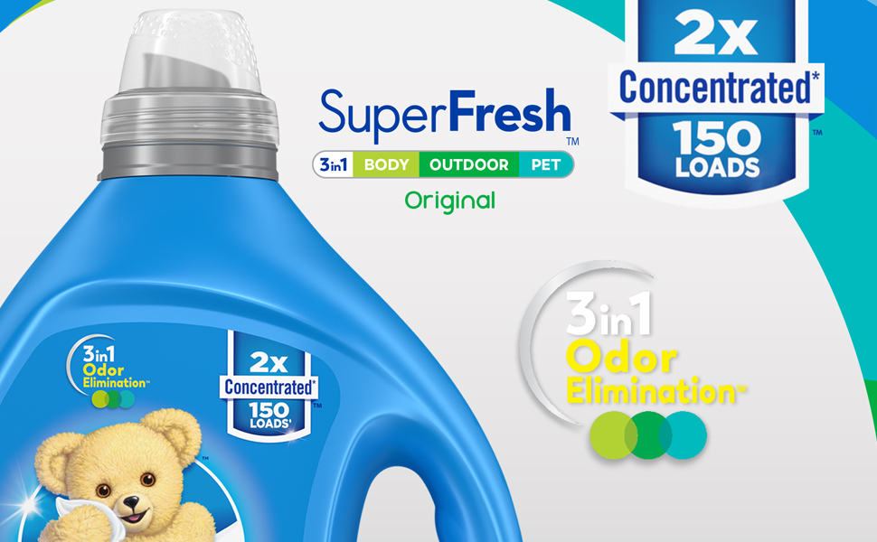 Snuggle SuperFresh 2X Original Liquid Laundry Detergent liquid laundry detergent