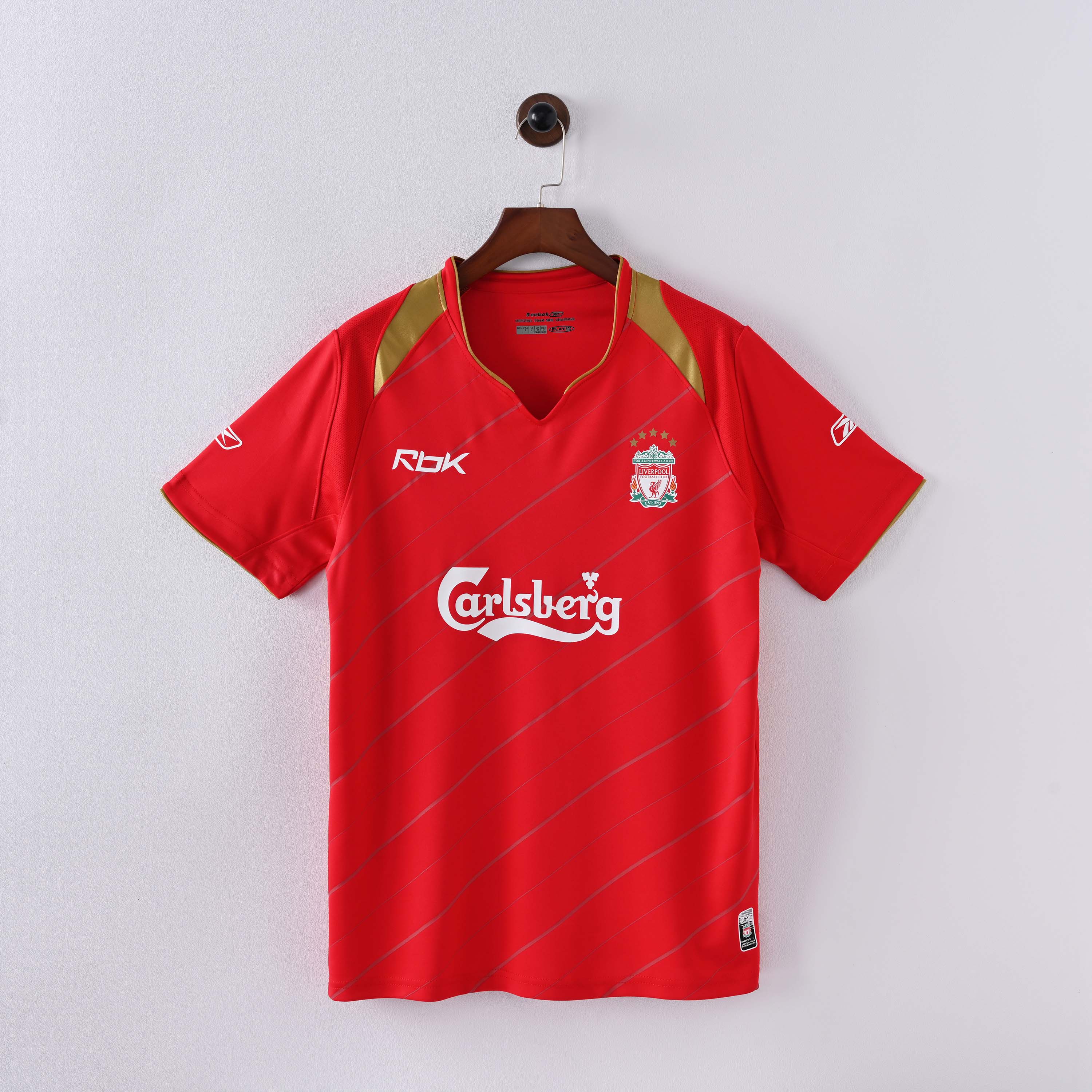 2005/2006 Retro Liverpool Home Football Shirt 1:1 Thai Quality:football jersey mysite: unitedjerseyfootball 邓江浪:football