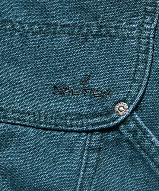 NAUTICA ( JAPAN ) Duck Super Wide Curve Double Knee Cropped Pants