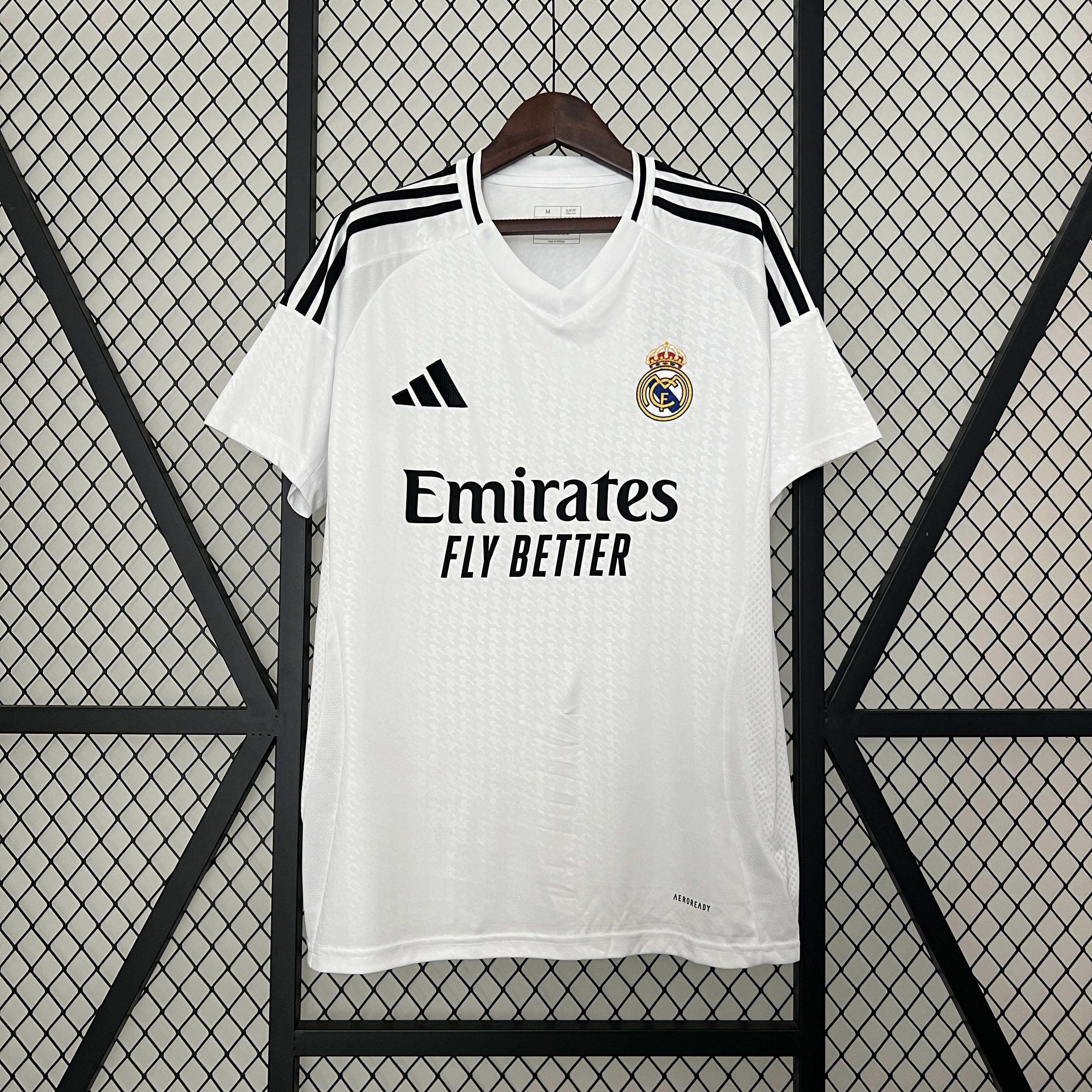 2024/2025 Real Madrid Home Football Shirt 1:1 Thai Quality:football jersey mysite: unitedjerseyfootball 邓江浪:football