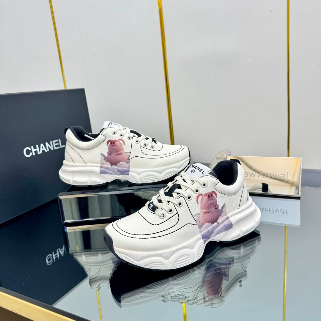 TRAINERS SNEAKER IN WHITE CALFSKIN WITH STICKER 238627、mysite、Cacoeks