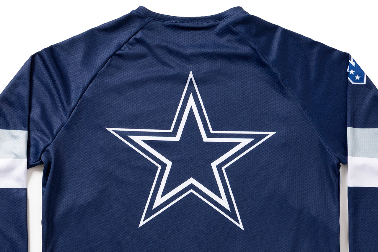 #NFLJ-DAL – NFL Collection | Long Sleeve MTB Jersey – Dallas Cowboys (Size Small, Like-New – Used for Photos)、mySite、bearsvspackers