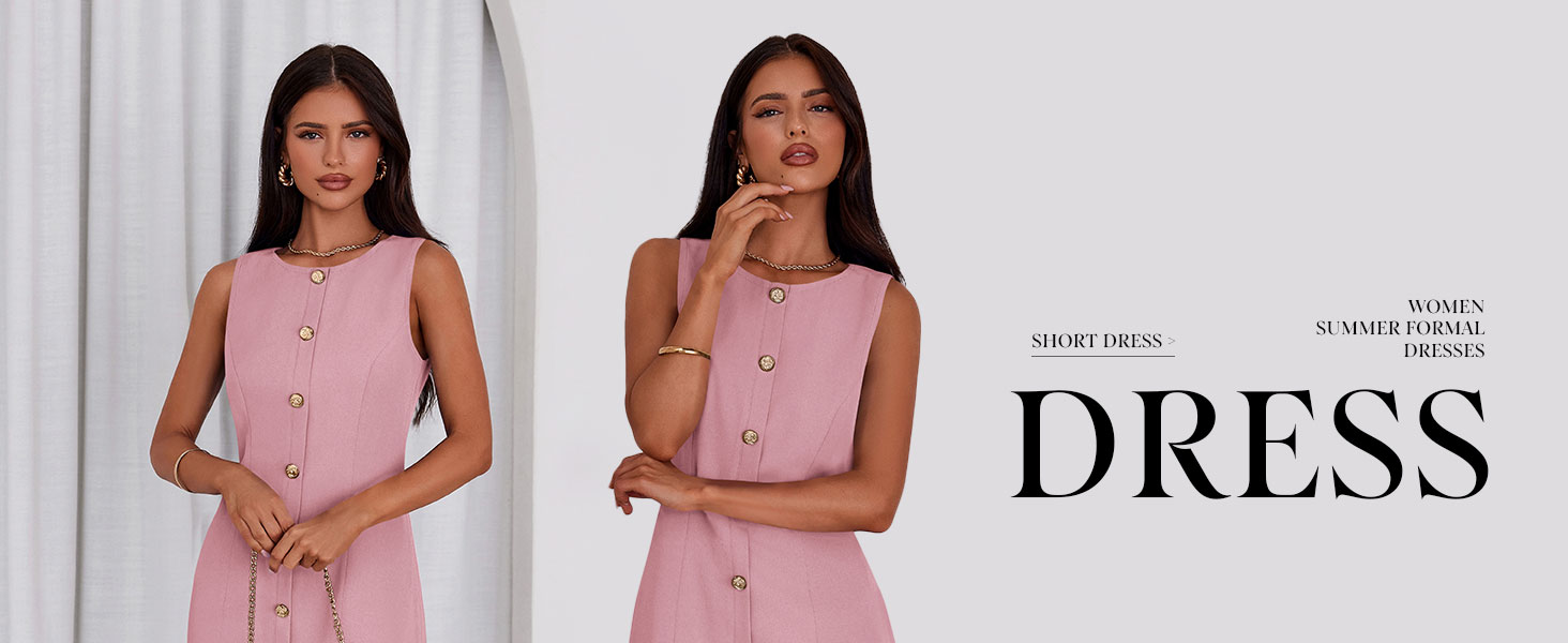 pink dress， work dresses for women 2025, business dresses for women