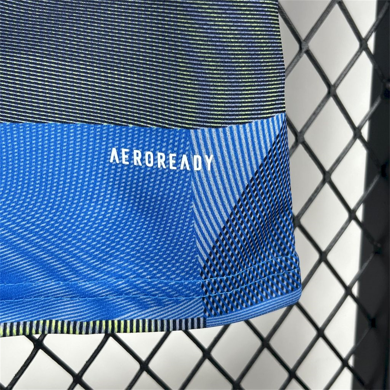 Funinjersey-Real Madrid 25-26 Blue Pre-Match Traning Kids Kit