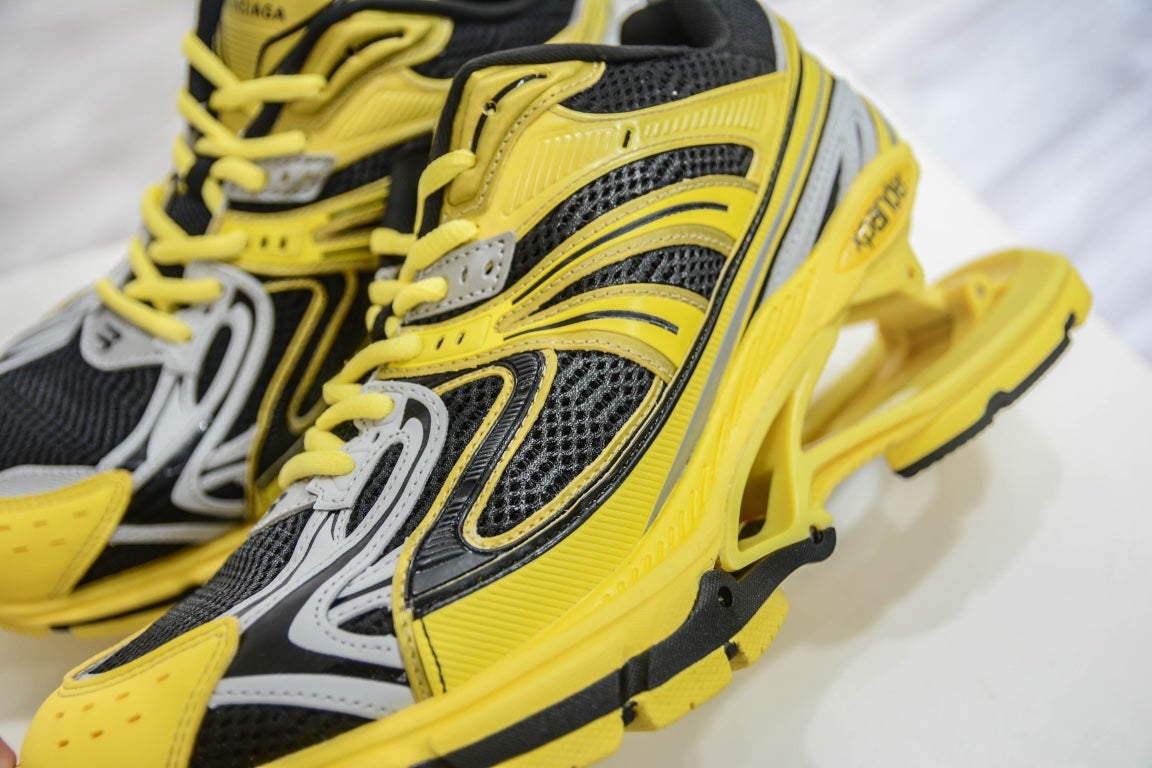 Balenciaga X-Pander Trainer Yellow Black、mysite、Cacoeks