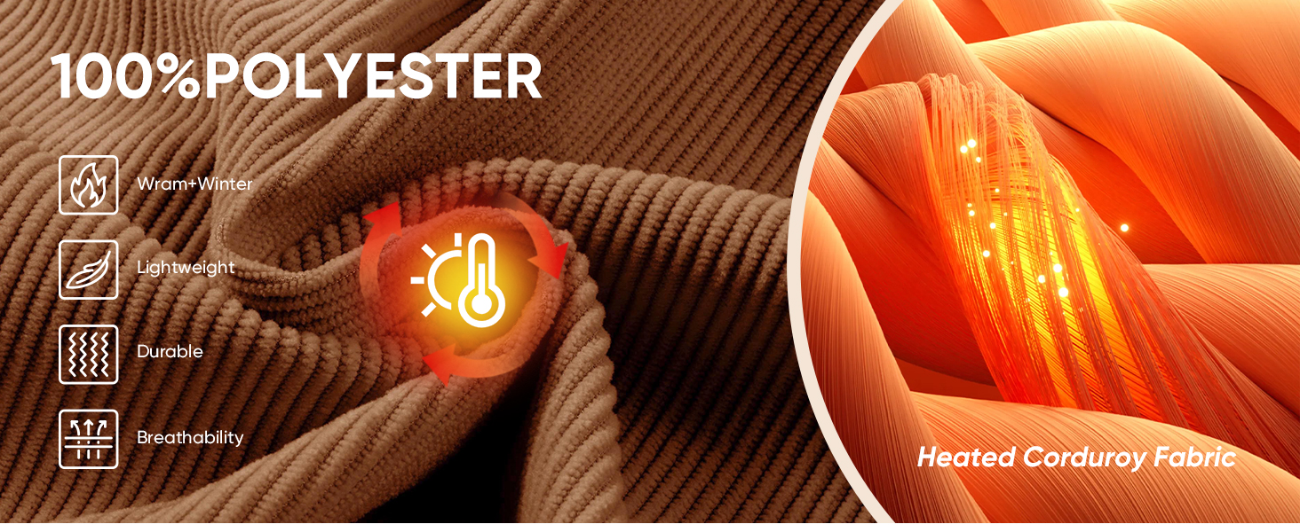 JMIERR Mens Corduroy Joggers Pants Casual Cargo Pants Drawstring Elastic Waist Baggy Tapered pants