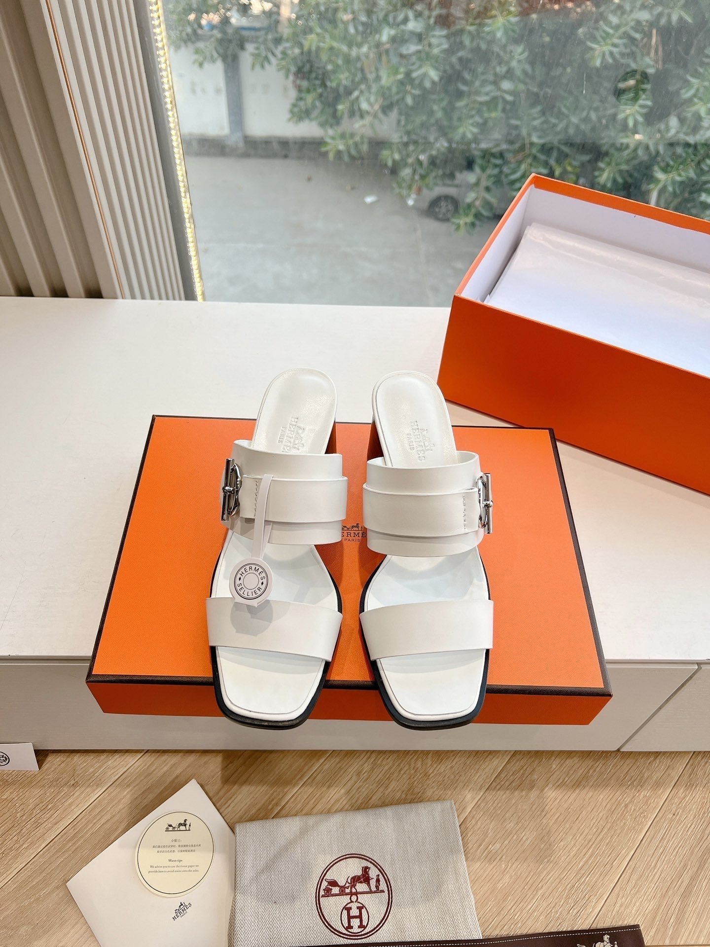 KUTE 60 SANDAL IN WHITE CALFSKIN、mysite、Cacoeks