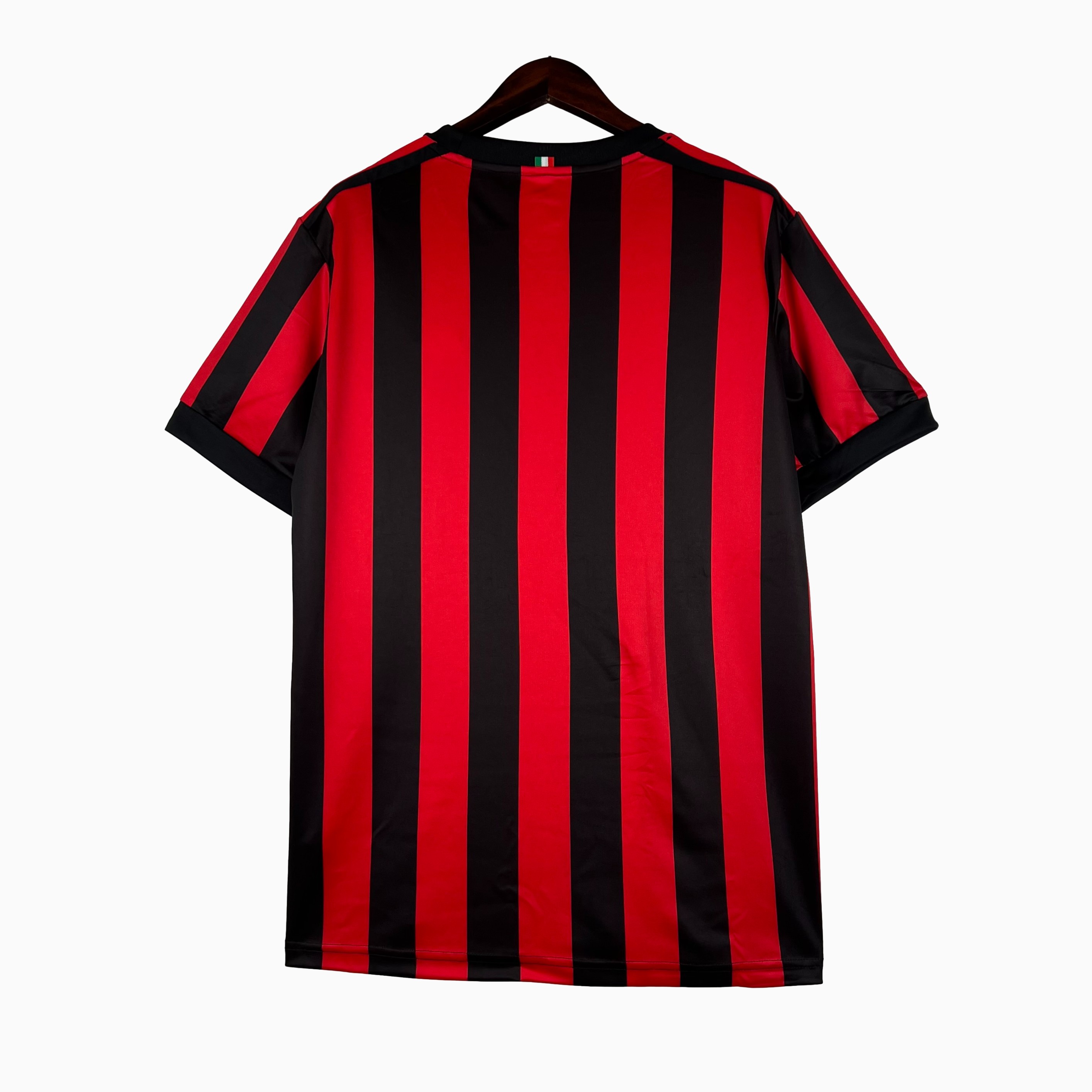 ManixJersey.com | Retro AC Milan 2017-18 Home Stadium Jersey -Customize Name, Number and Patch | Worldwide Shipping