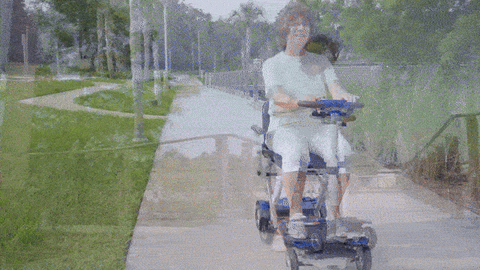 solax transformer electric folding mobility scooter