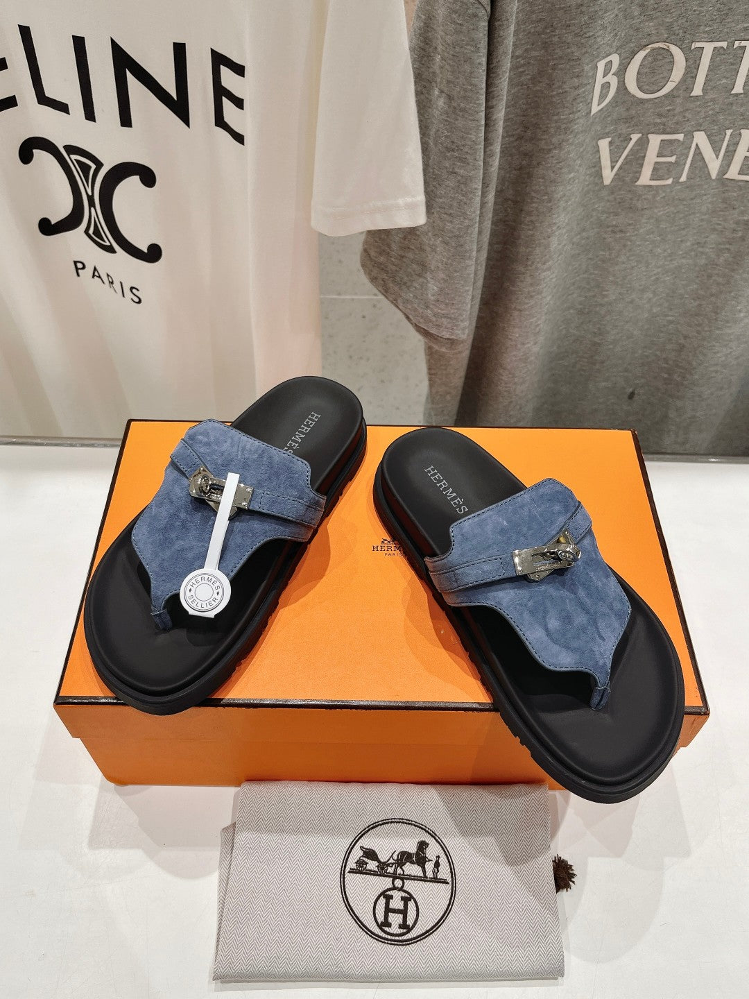 EMPIRE SANDAL BLACK MIX STONE SUEDE、mysite、Cacoeks