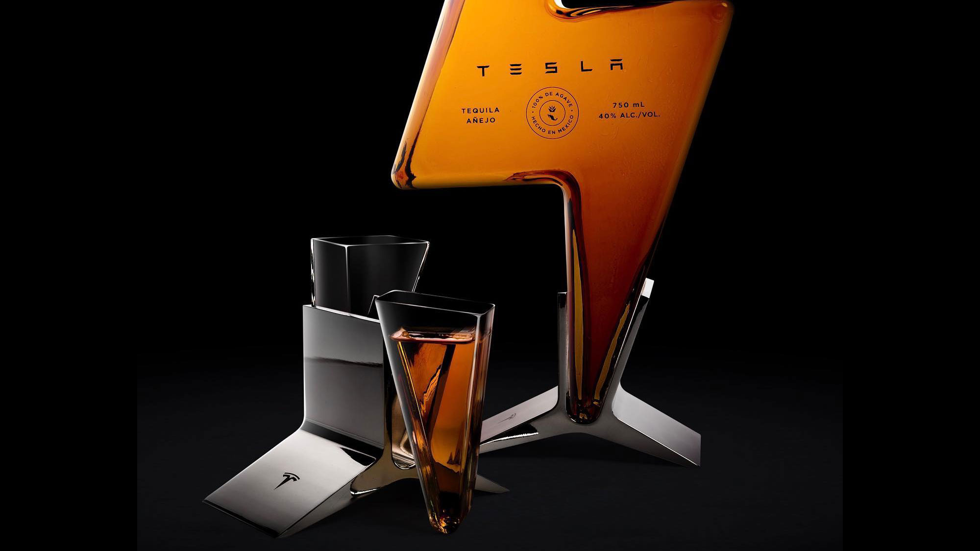 Tesla Tequila Limited Edition Set