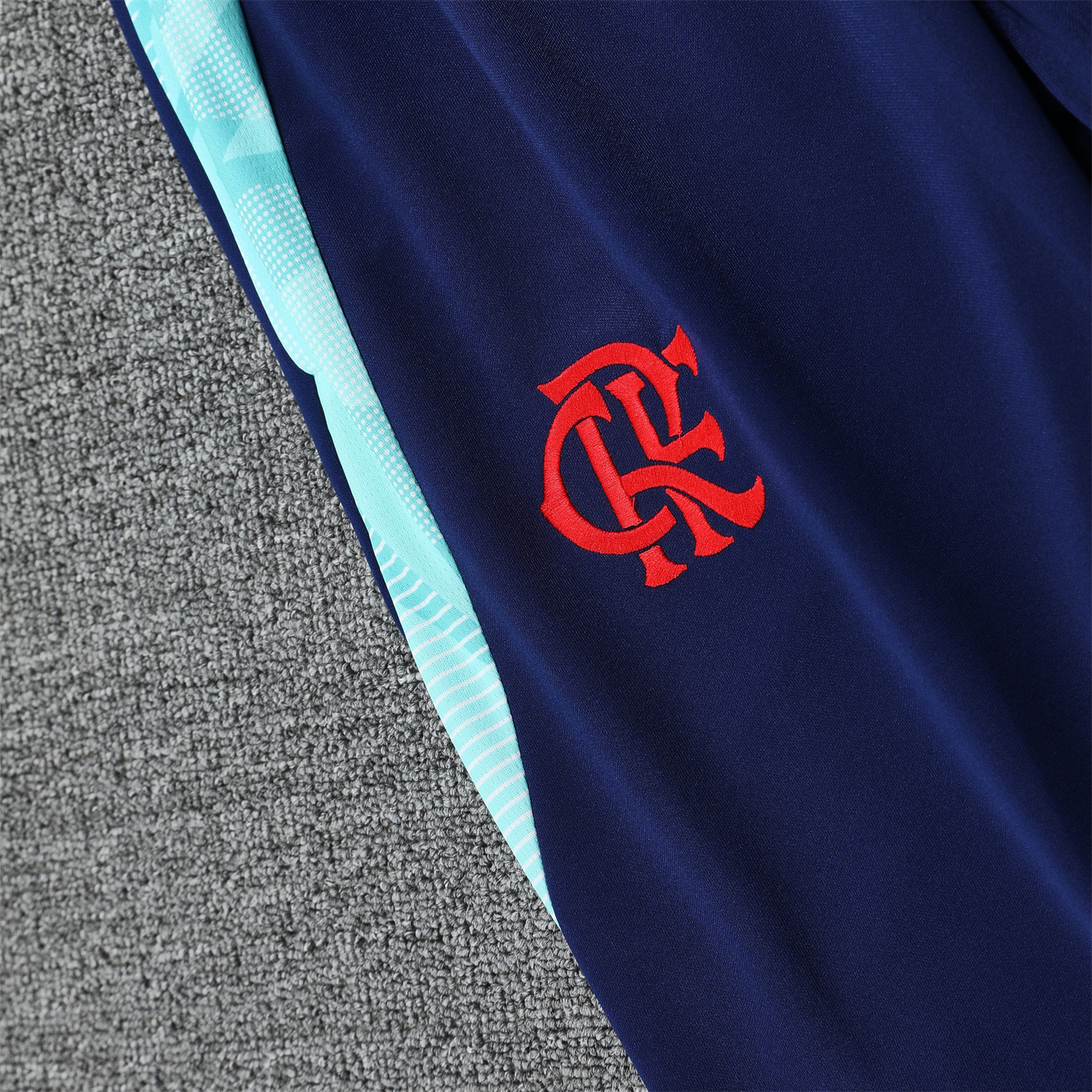 UltraTrikot-Flamengo 25-26 Traning Hoodie Set - Light Blue With Royal Blue