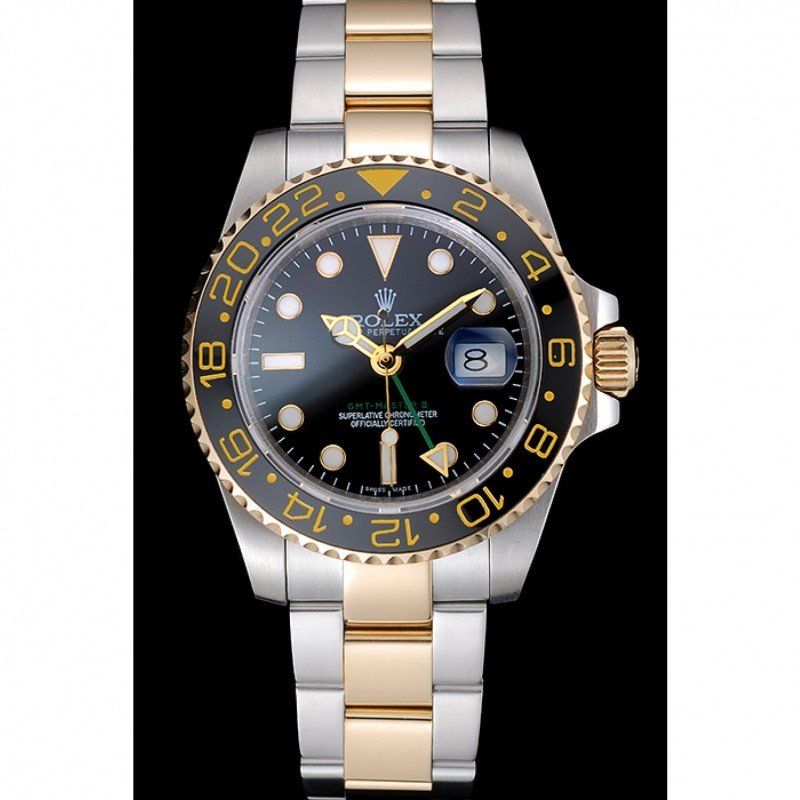 Superclone Rolex GMT-Master II 40mm Black Dial 80295-fasswatch