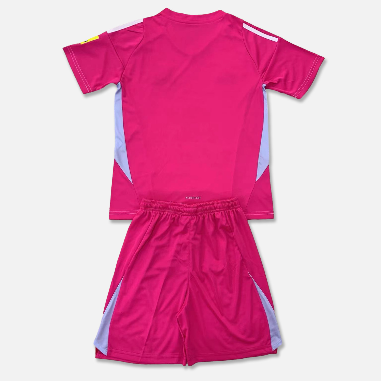 SIUjerseys-Newcastle United 24-25 Pink Goalkeeper Kids Kit