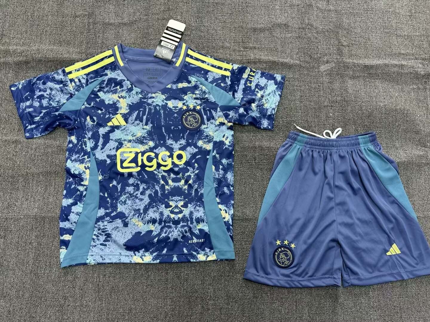 2024/2025 Ajax Away Football Shirt 1:1 Thai Quality Kids Size:football jersey mysite: unitedjerseyfootball 邓江浪:football