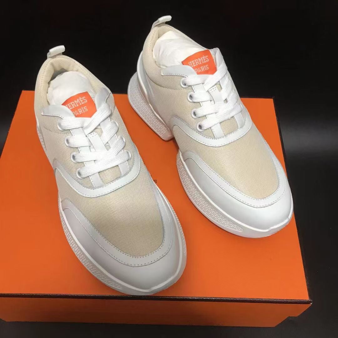 GIGA SNEAKER PASTEL PINK MIX WHITE CALFSKIN、mysite、Cacoeks