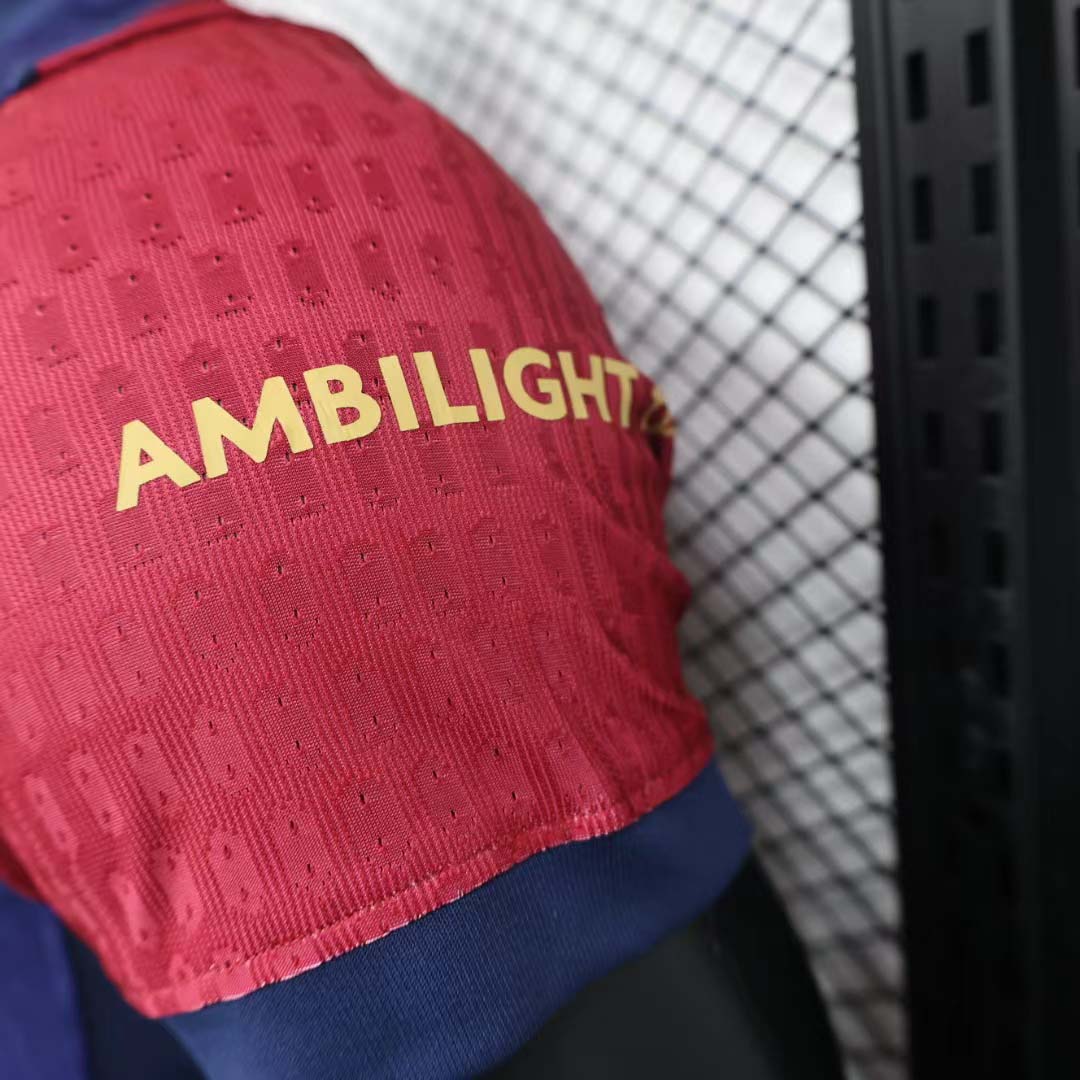 2024/2025 Player Version Barcelona Home 1:1 Thai Quality:football jersey mysite: unitedjerseyfootball 邓江浪:football